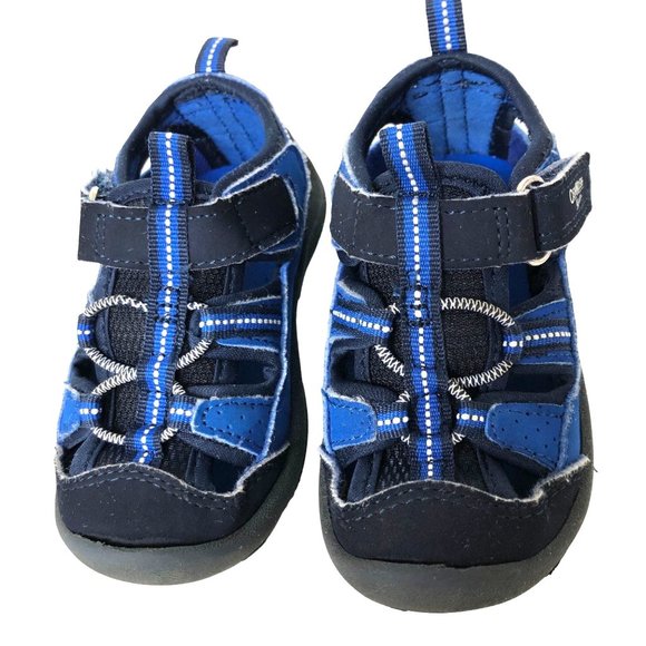 OshKosh Bgosh Boy Sandals Size: 6M (Toddler) - Picture 1 of 11